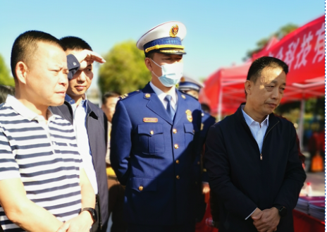 沈阳罗斌空气净化产品有限公司参加河源市 2021 年新《安全生产法》 宣传周